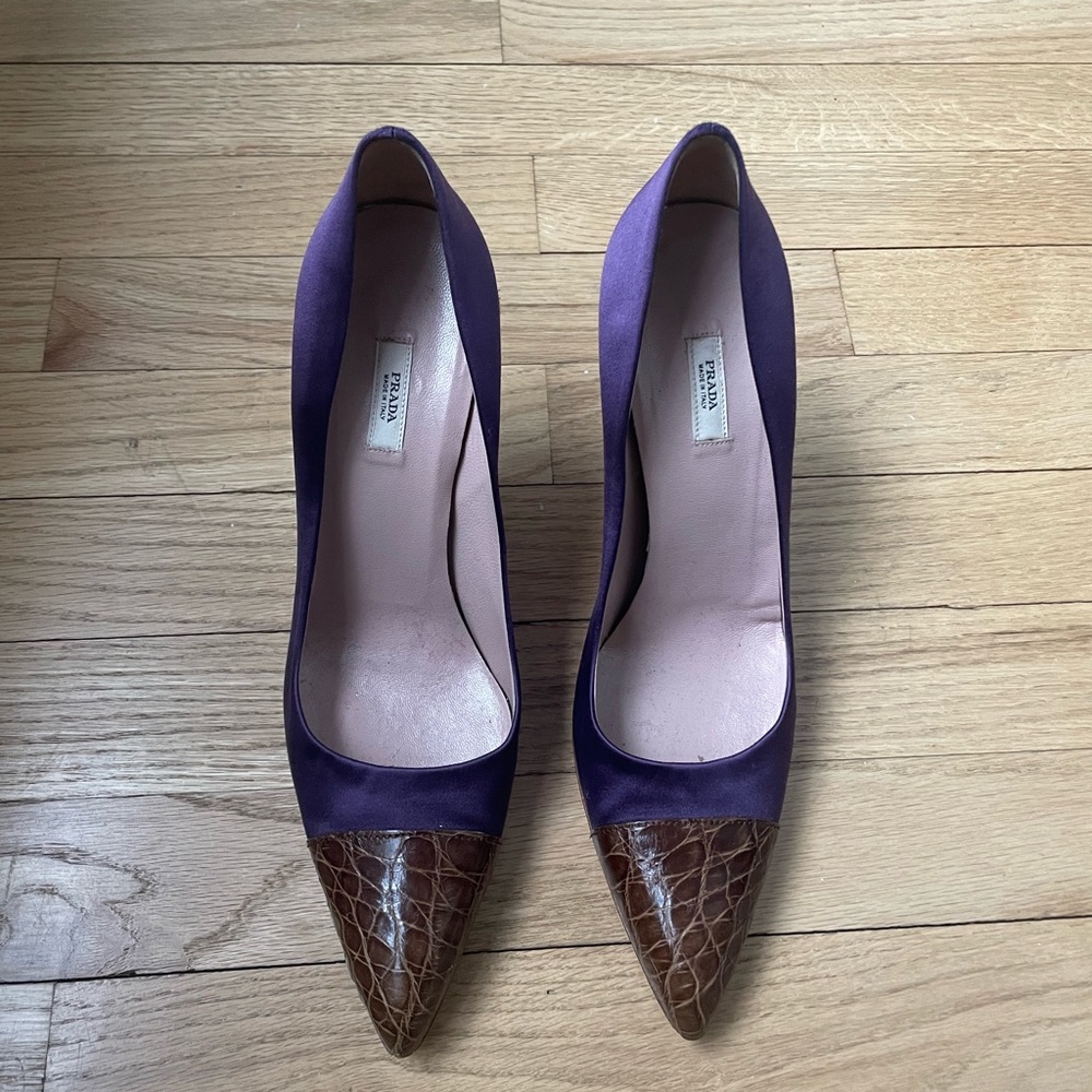 Vintage Prada mini heels